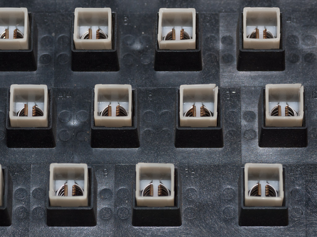 Some broken sliders.