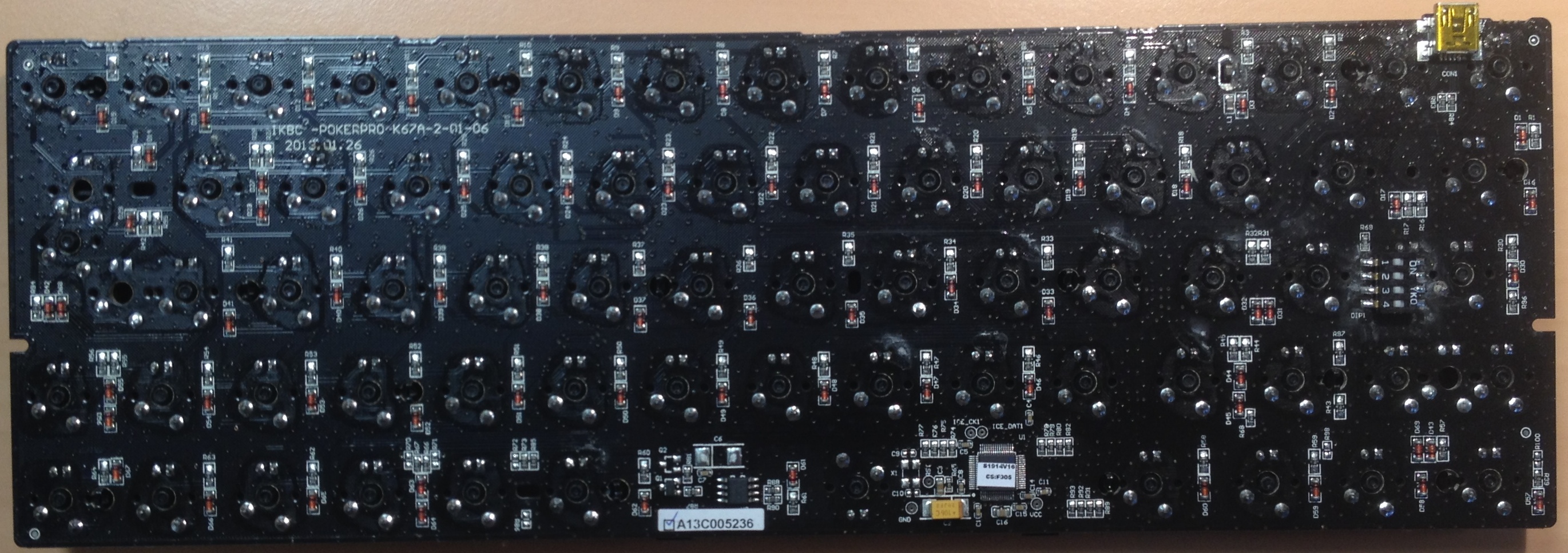 PCB of the KBT Pure Pro