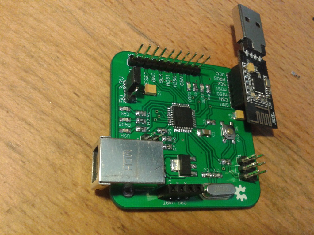 dongle 2 plugged in the programmer