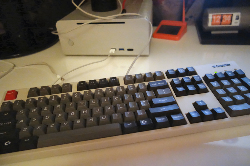 Filco US style, bought in Shanghai, with R4 caps.