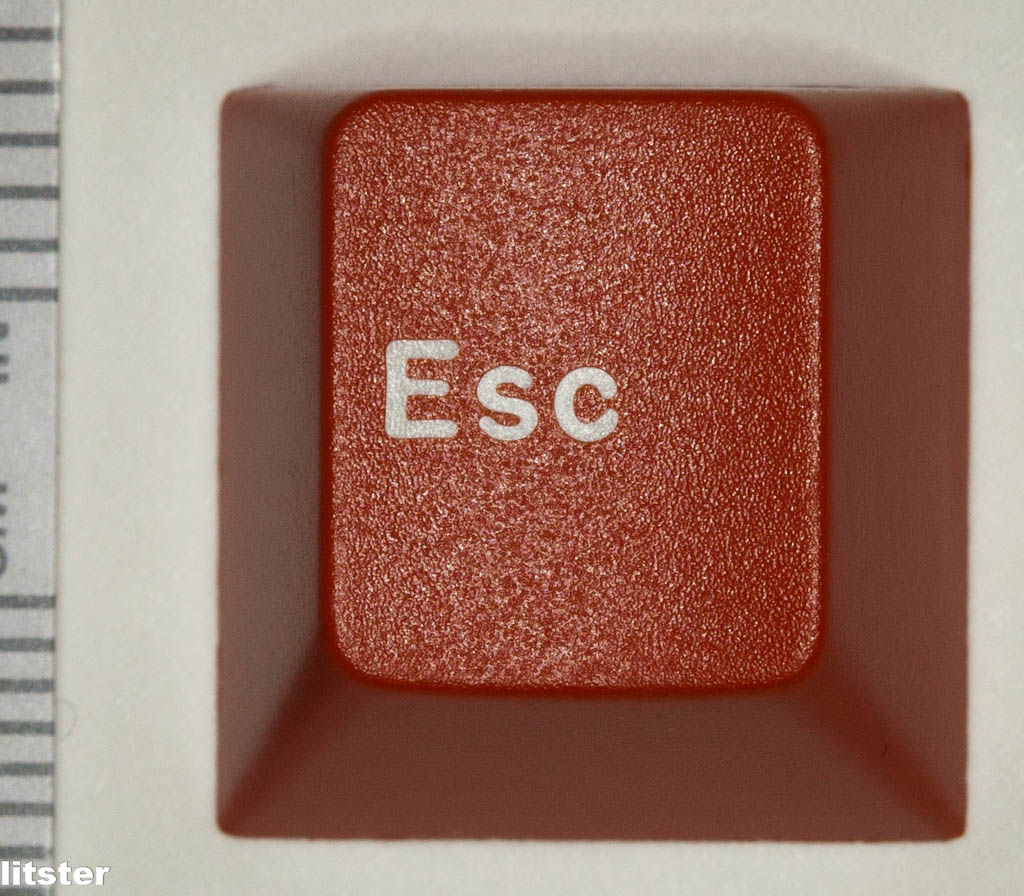 Cherry Esc Keycap - Double Shot Red.jpg