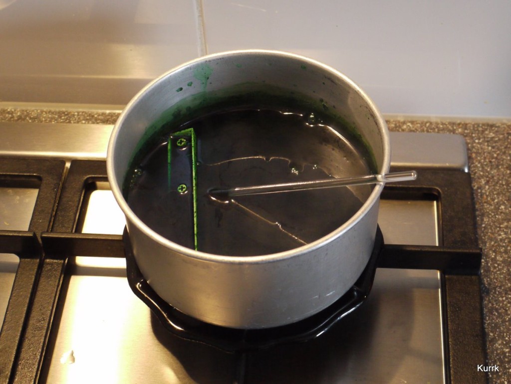 Green disaster. Look at all that gunk on the space bar.