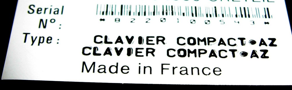 with a small operation to see the serial.