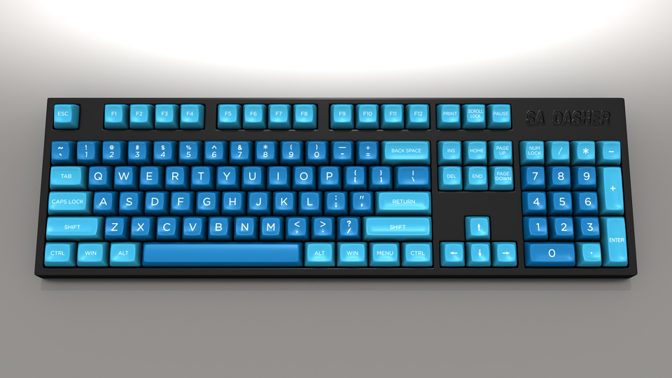 SA Dasher in an early 3D mockup render