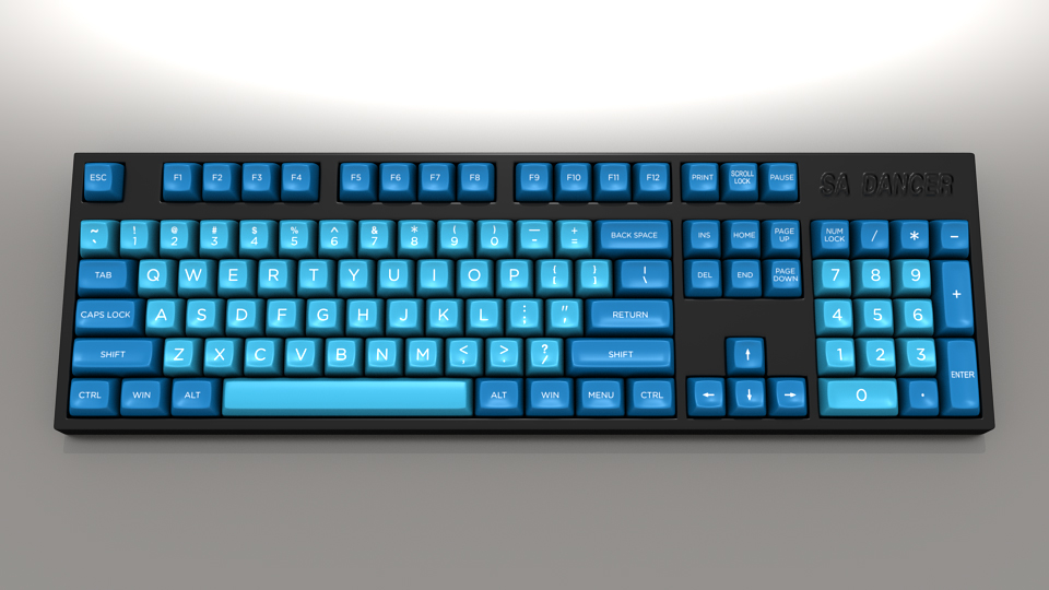 SA Dancer 3D mockup render