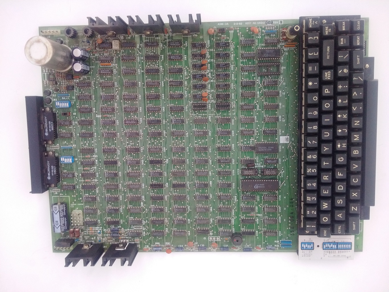 LSI ADM3A - top of main circuit board