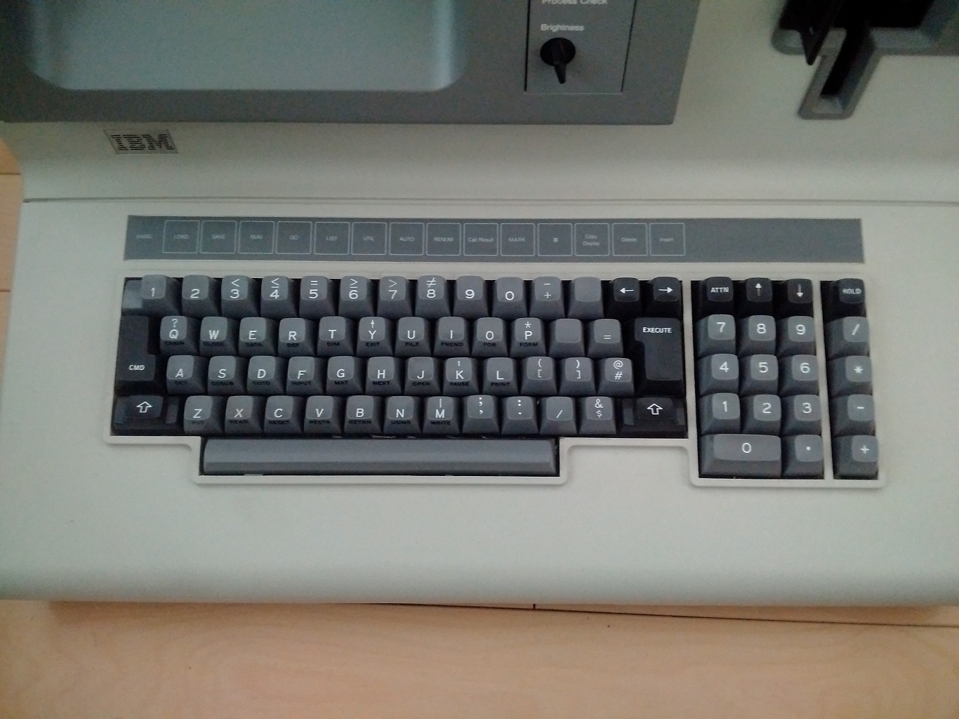 IBM 5120 - keyboard