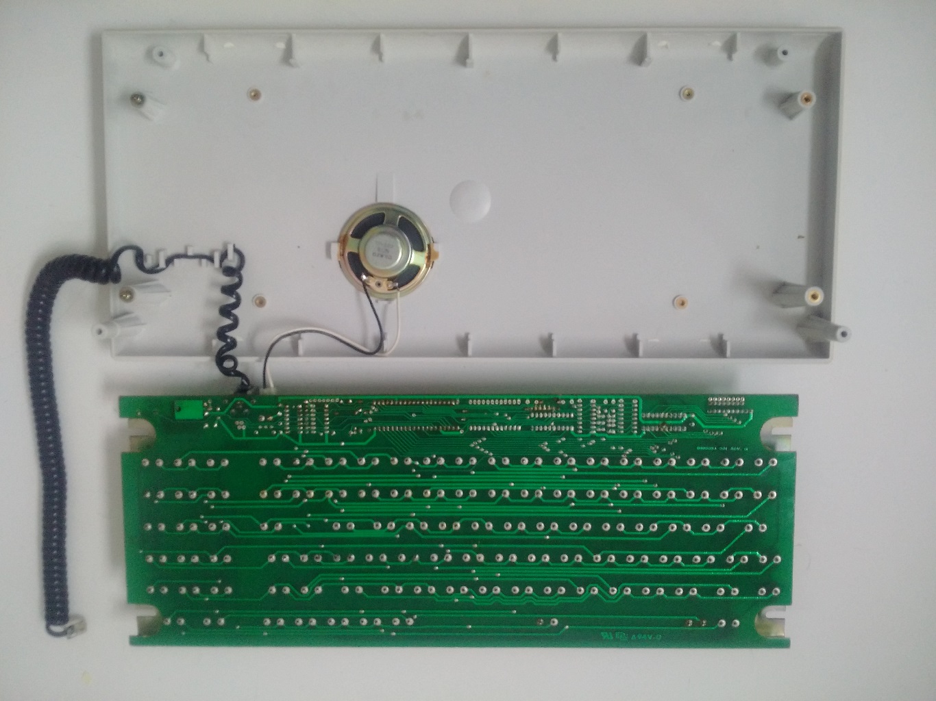 Televideo 950 - interior of keyboard