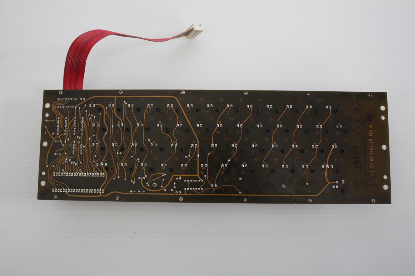 Apple II  - Early keyboard bottom