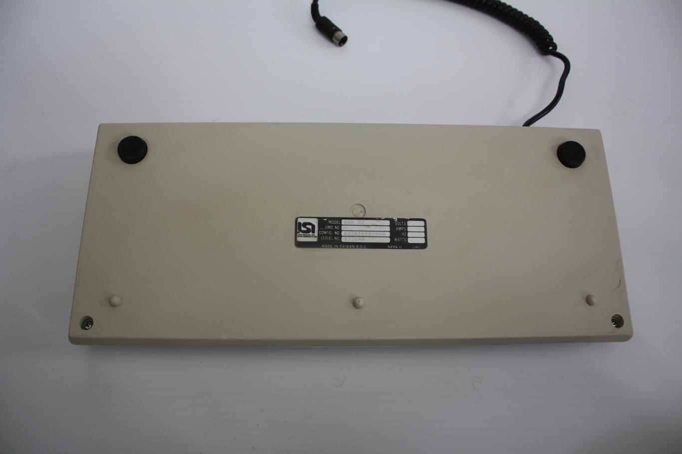 Lear Siegler ADM22 - bottom of keyboard