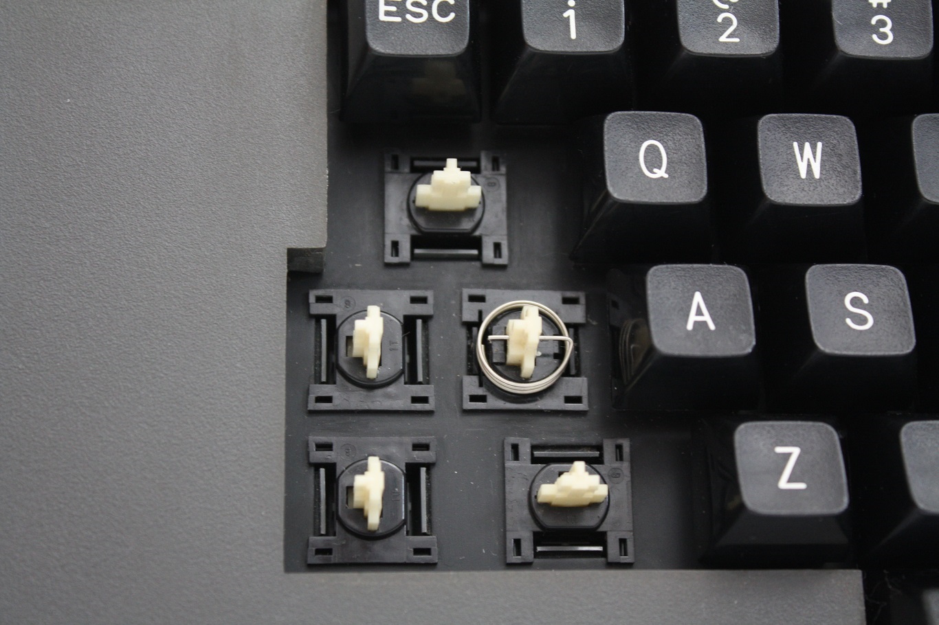 Nabu PC Keyboard - top of key caps