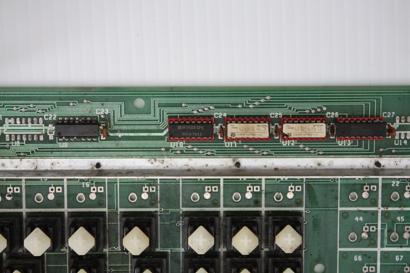 VC404 KB-4412 Keyboard - PCB Components 2