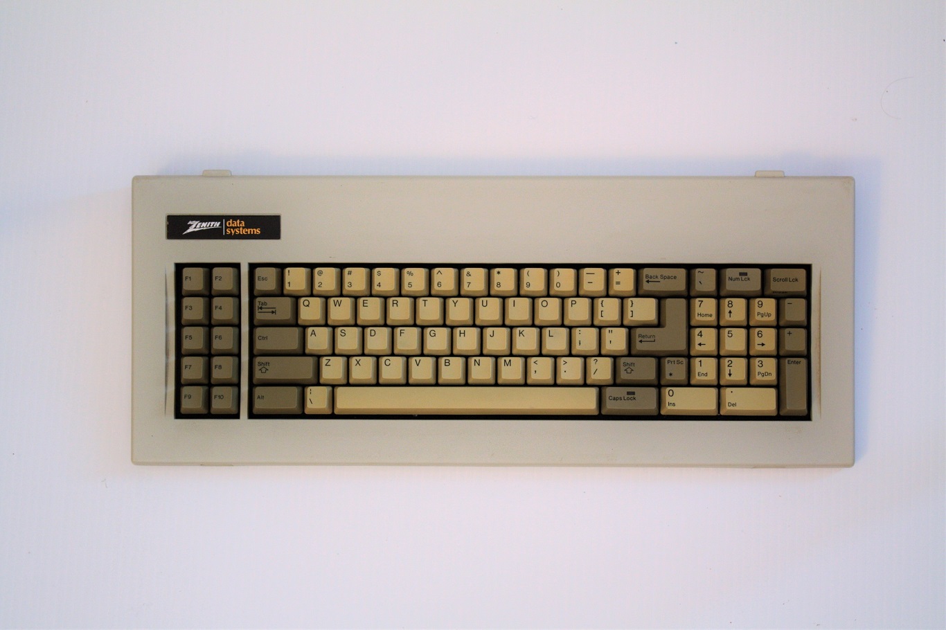 Zenith ZFA keyboard - keyboard top