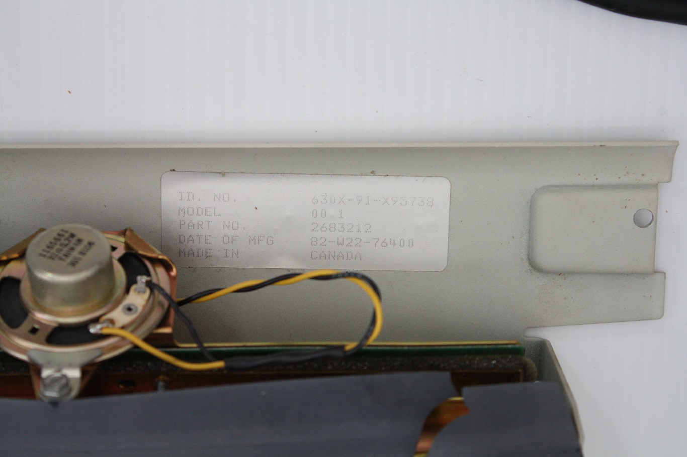 IBM Displaywriter - keyboard internal label