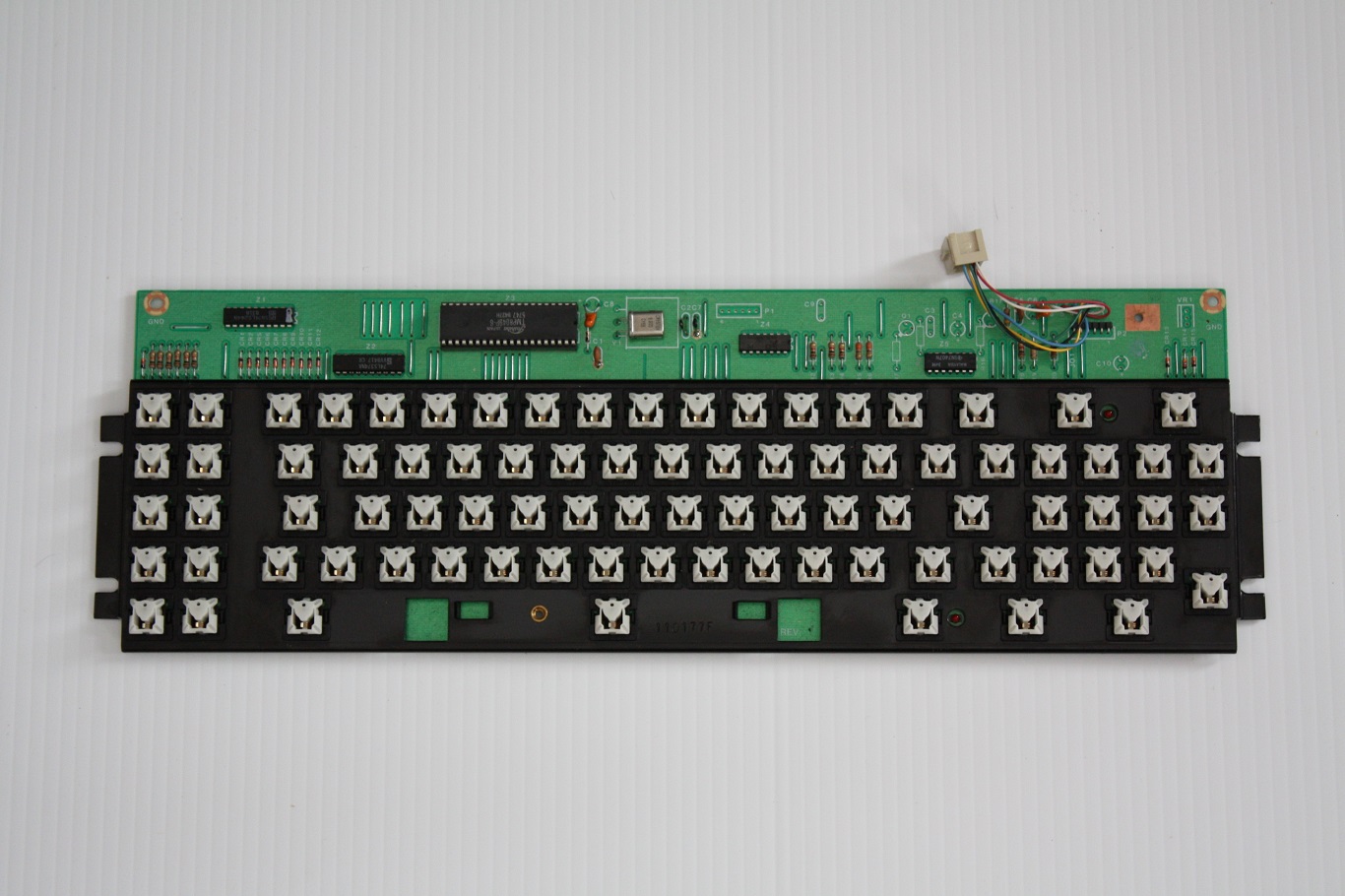 Corona PPC-400 - keyboard mechanism front