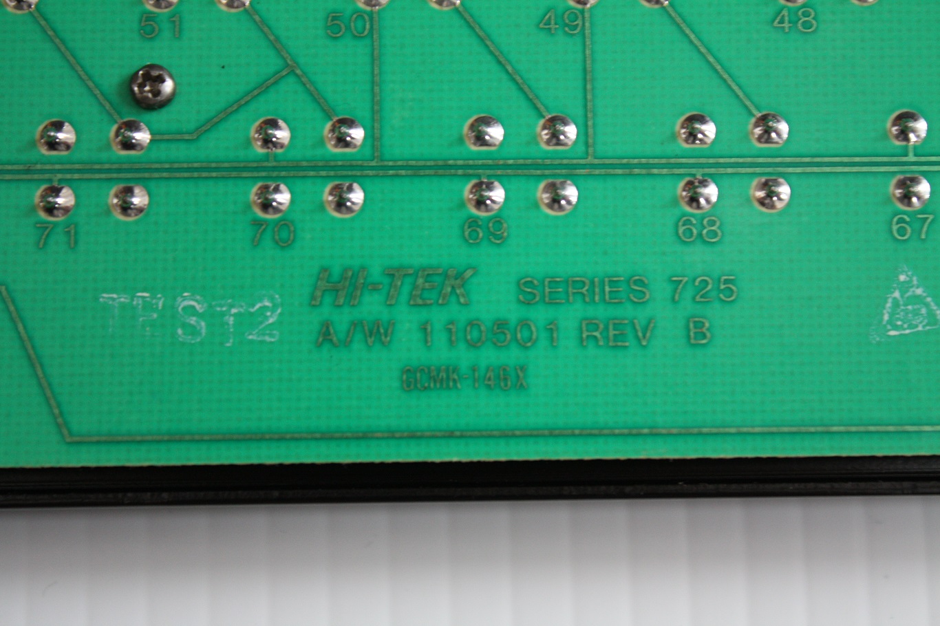 Corona PPC-400 - keyboard markings