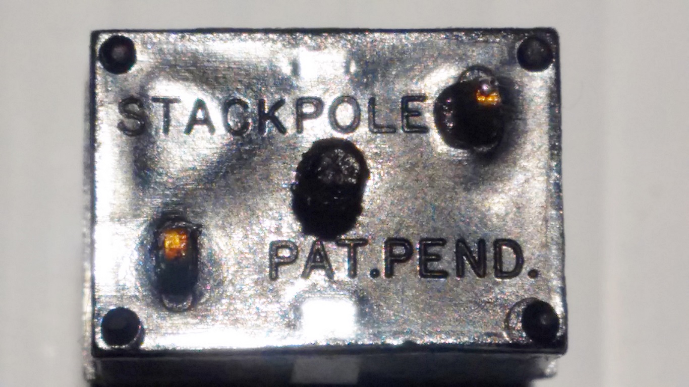 H8 Stackpole - switch bottom marking