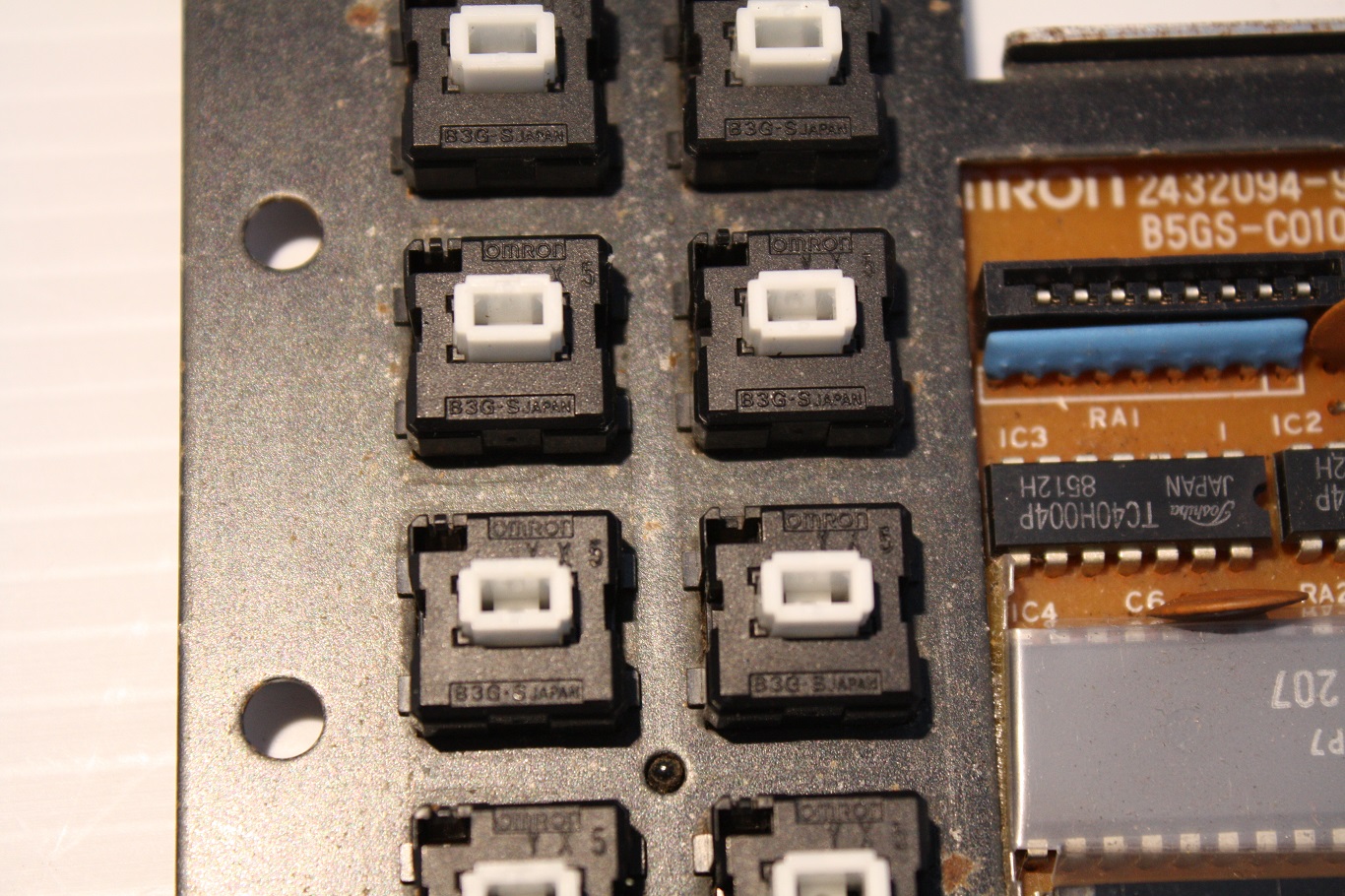 Sony M35 - Omron function keys - B3G-S