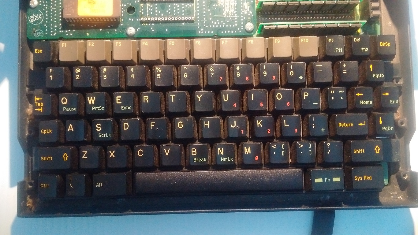 Gridcase 1520 - Keyboard front