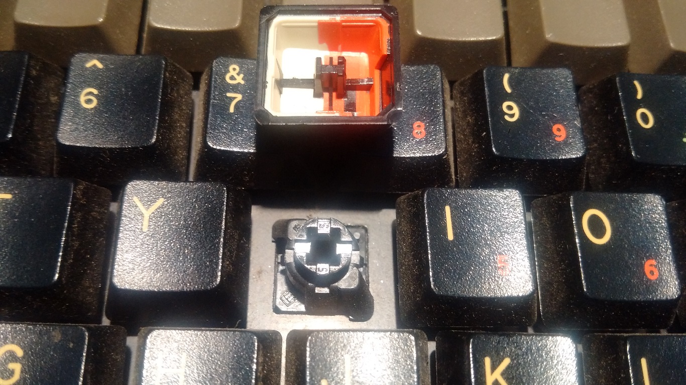Gridcase 1520 - Key switch and cap