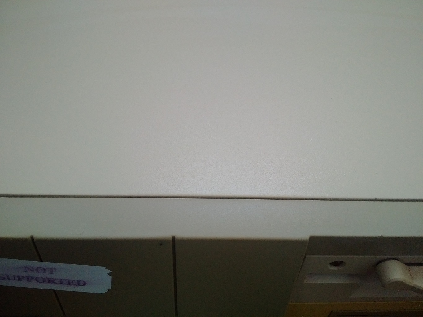 PC40-III - paint removed