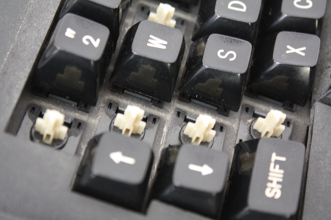 TRS-80 1 Alps - key switches and cap profile