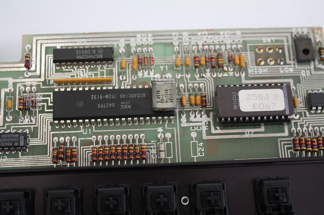 Cherry PCjr MX - ICs and dates (mid-late 1984)