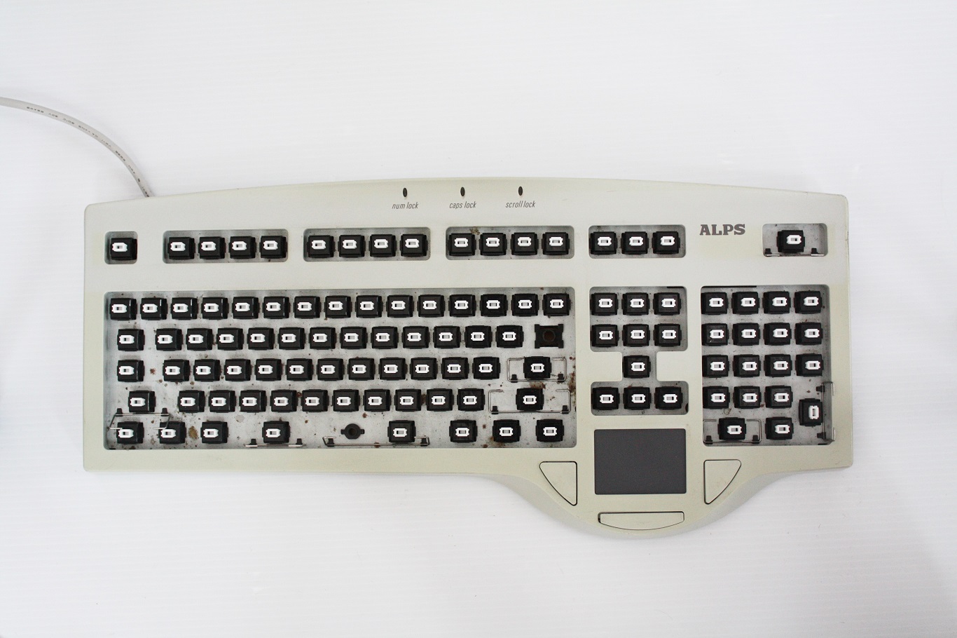 Alps Glidepoint Mac - no key caps