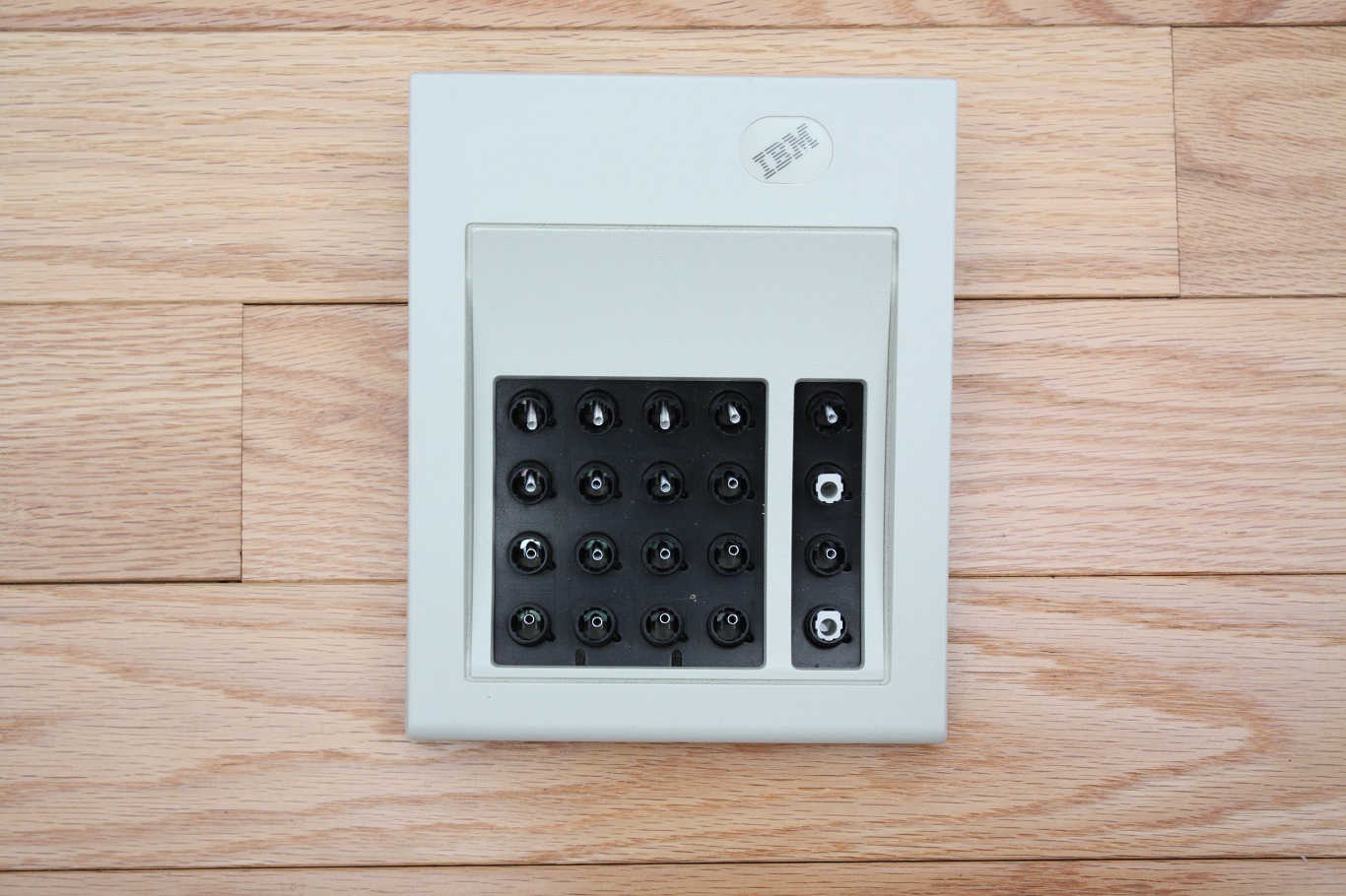 IBM Screen Reader Pad - key caps removed