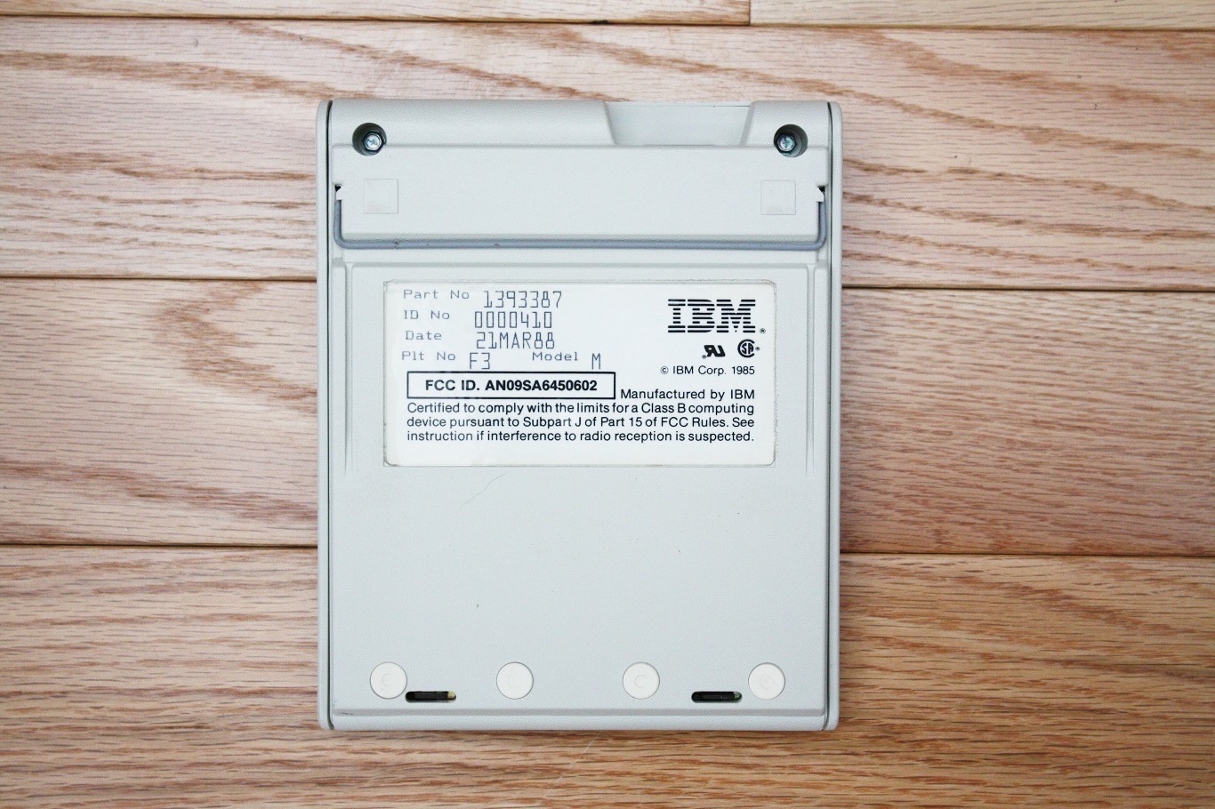 IBM Screen Reader Pad - back