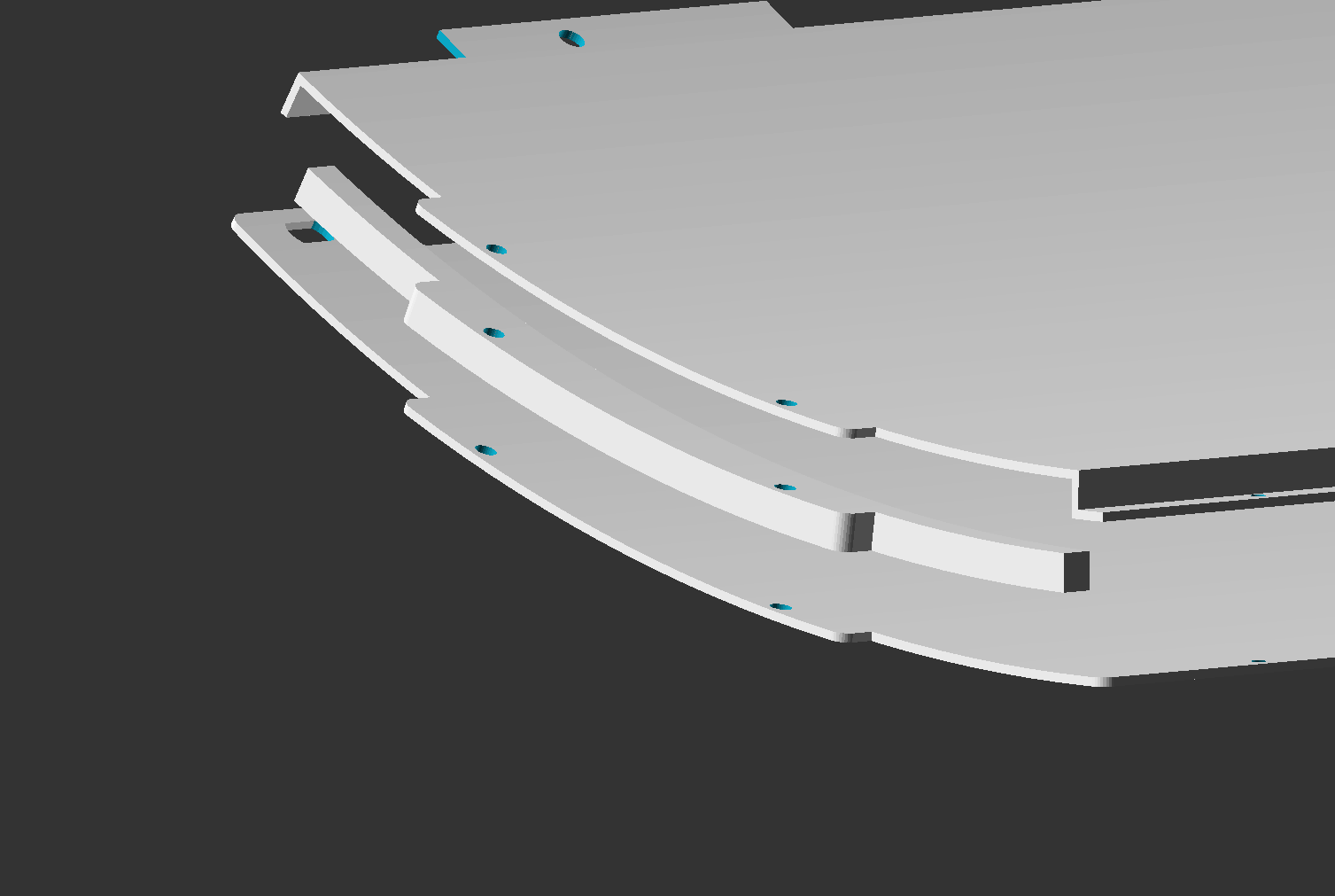 New spacer/debris shield