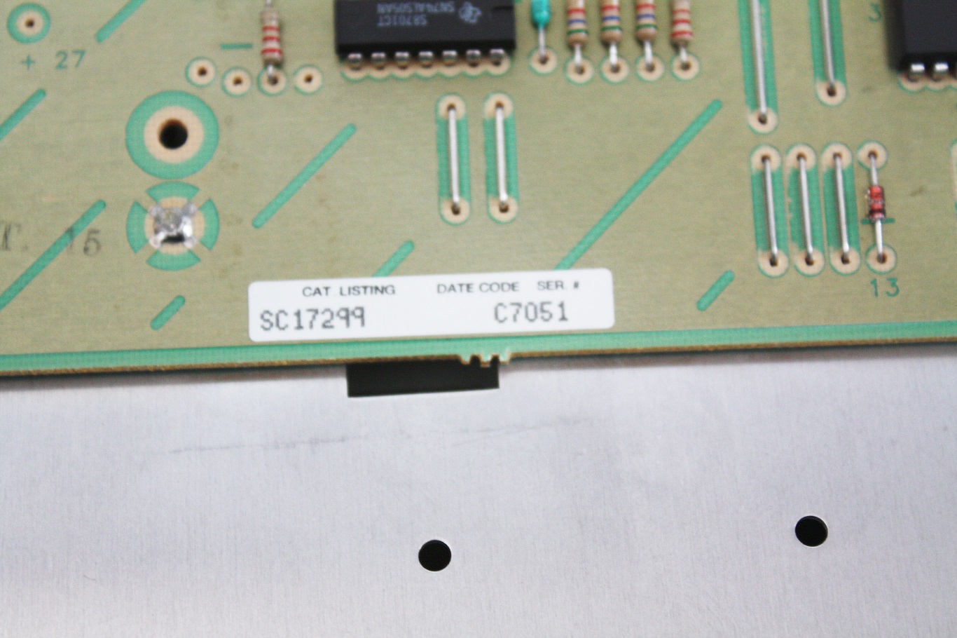 IBM Micro Switch Unsaver - PCB sticker