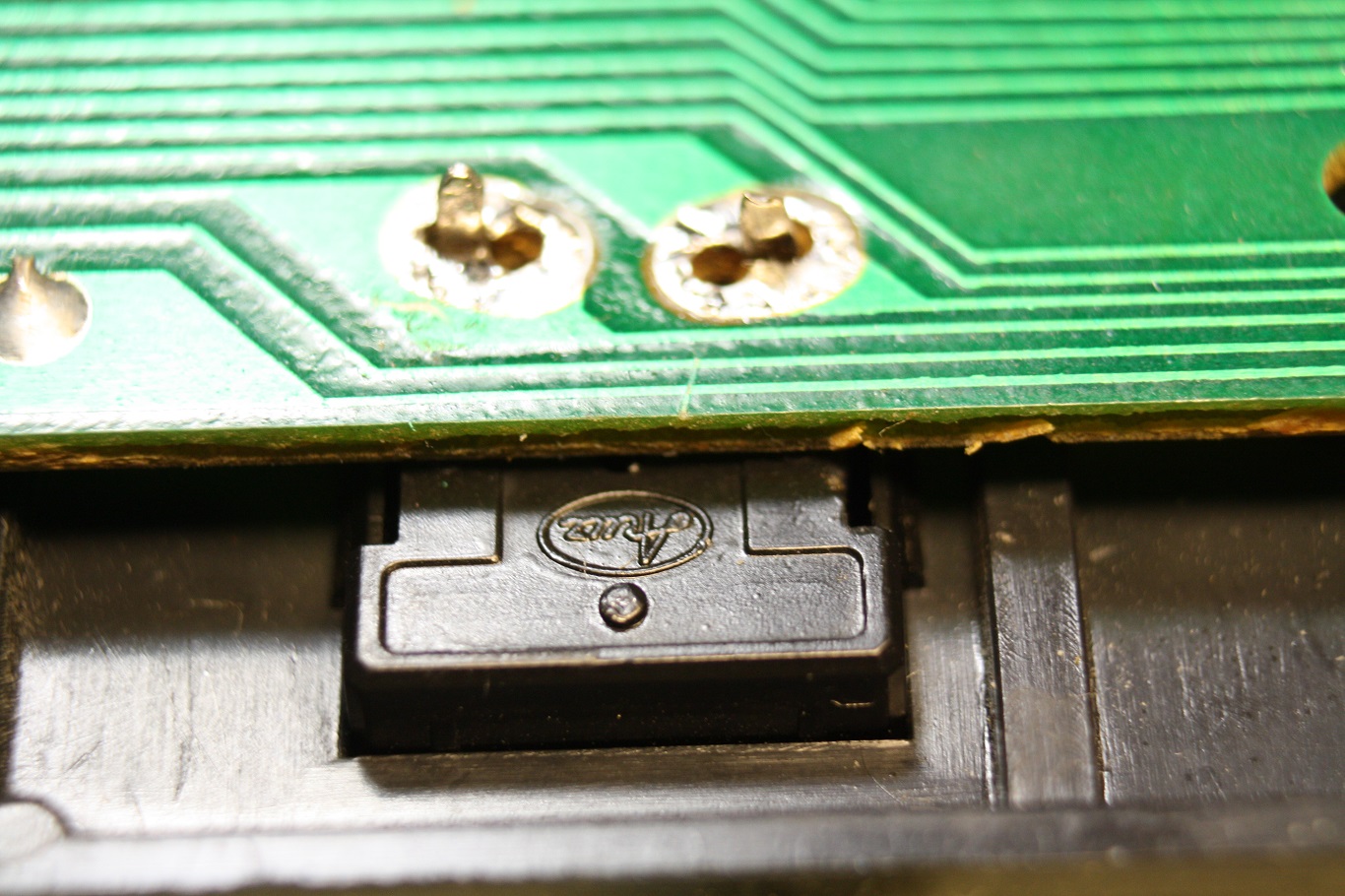 Aruz Clicky Blue - solder removed