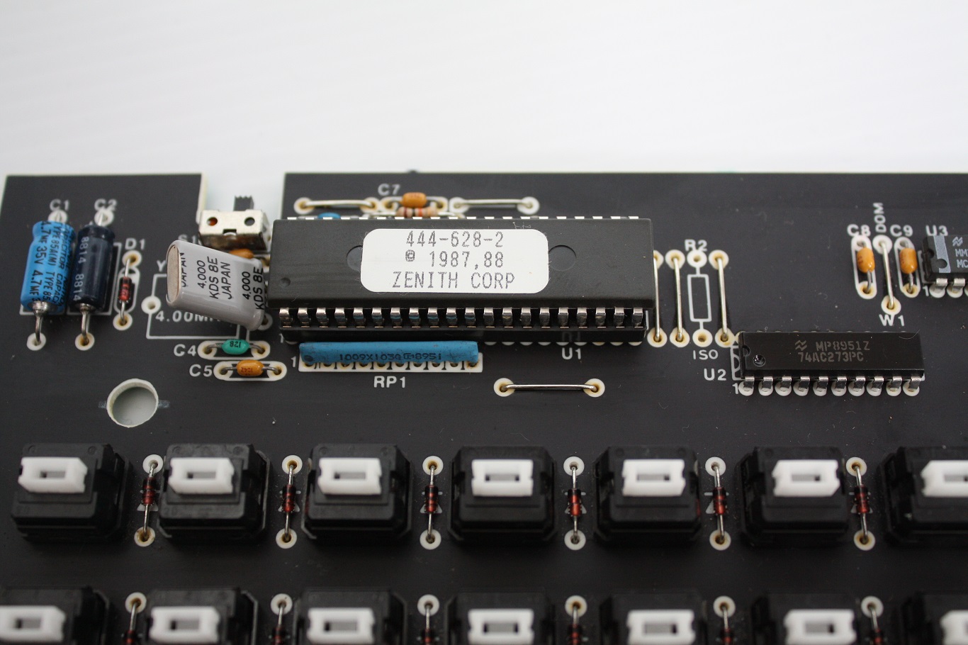 Zenith TurbosPORT 386 - Keyboard controller with date