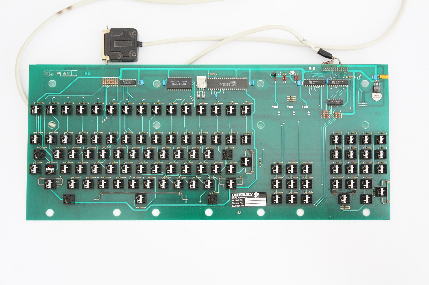 Basis 108 - front keyboard pcb
