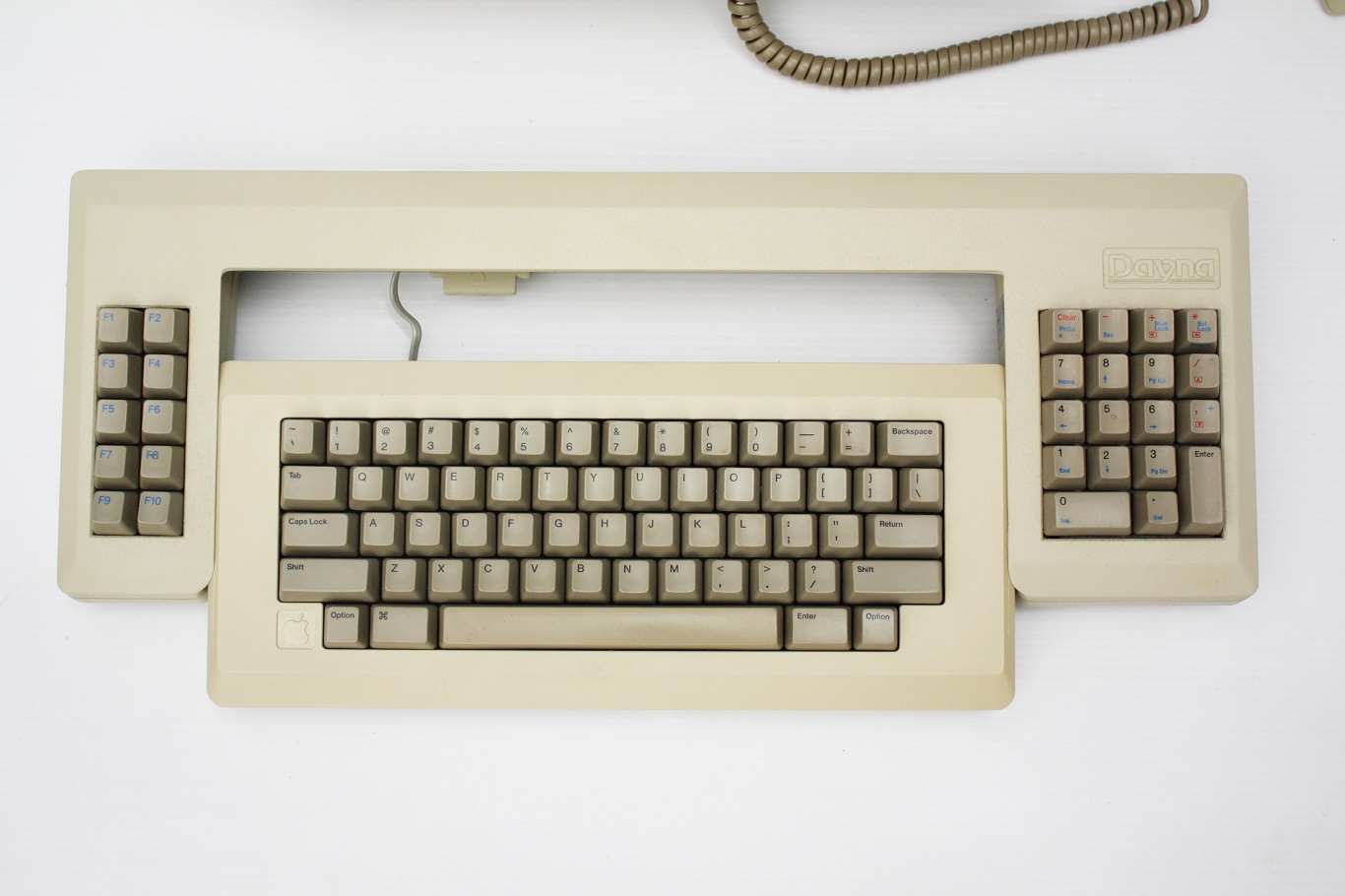 MacCharlie - keyboard extention slightly removed