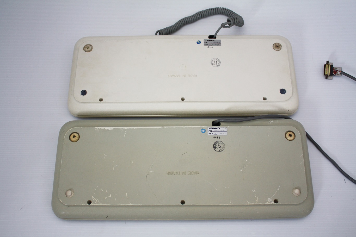 Ampex D175 keyboard - backs