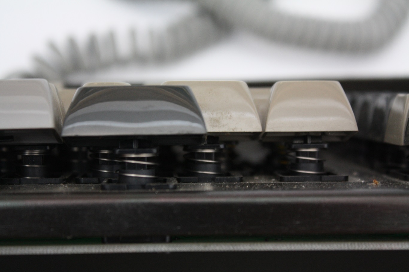 Ampex D175 keyboard - normal spring colour