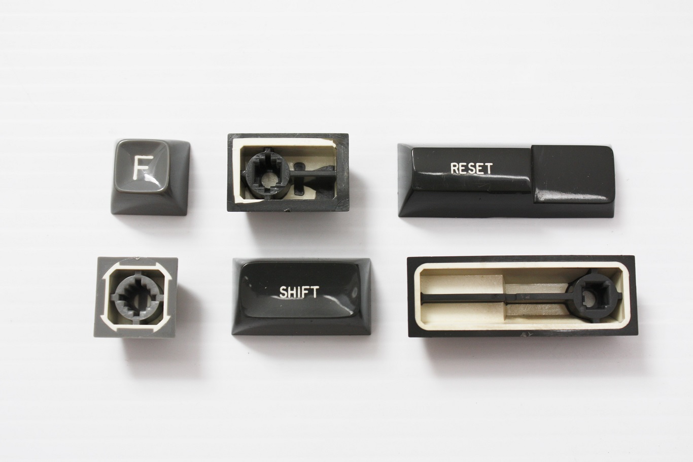 IBM 3277 typewriter keyboard - key caps