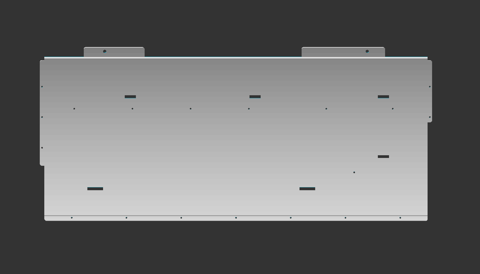 Top plate with barrels removed so it is easier to see the changes