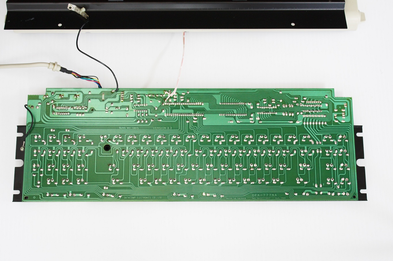 Computerland Blue Alps - keyboard mechanism back