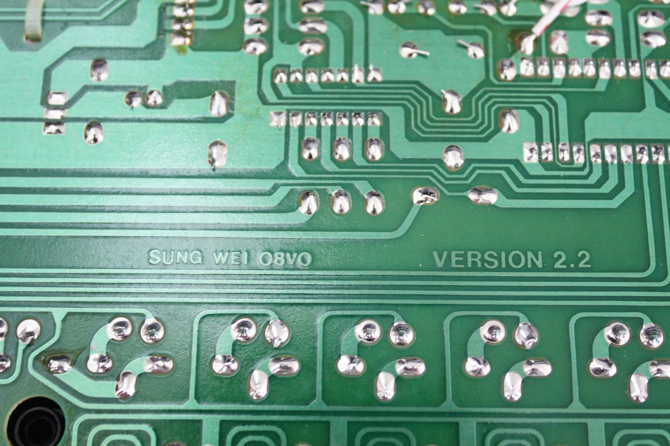 Computerland Blue Alps - Sung Wei Version 2.2 back markings