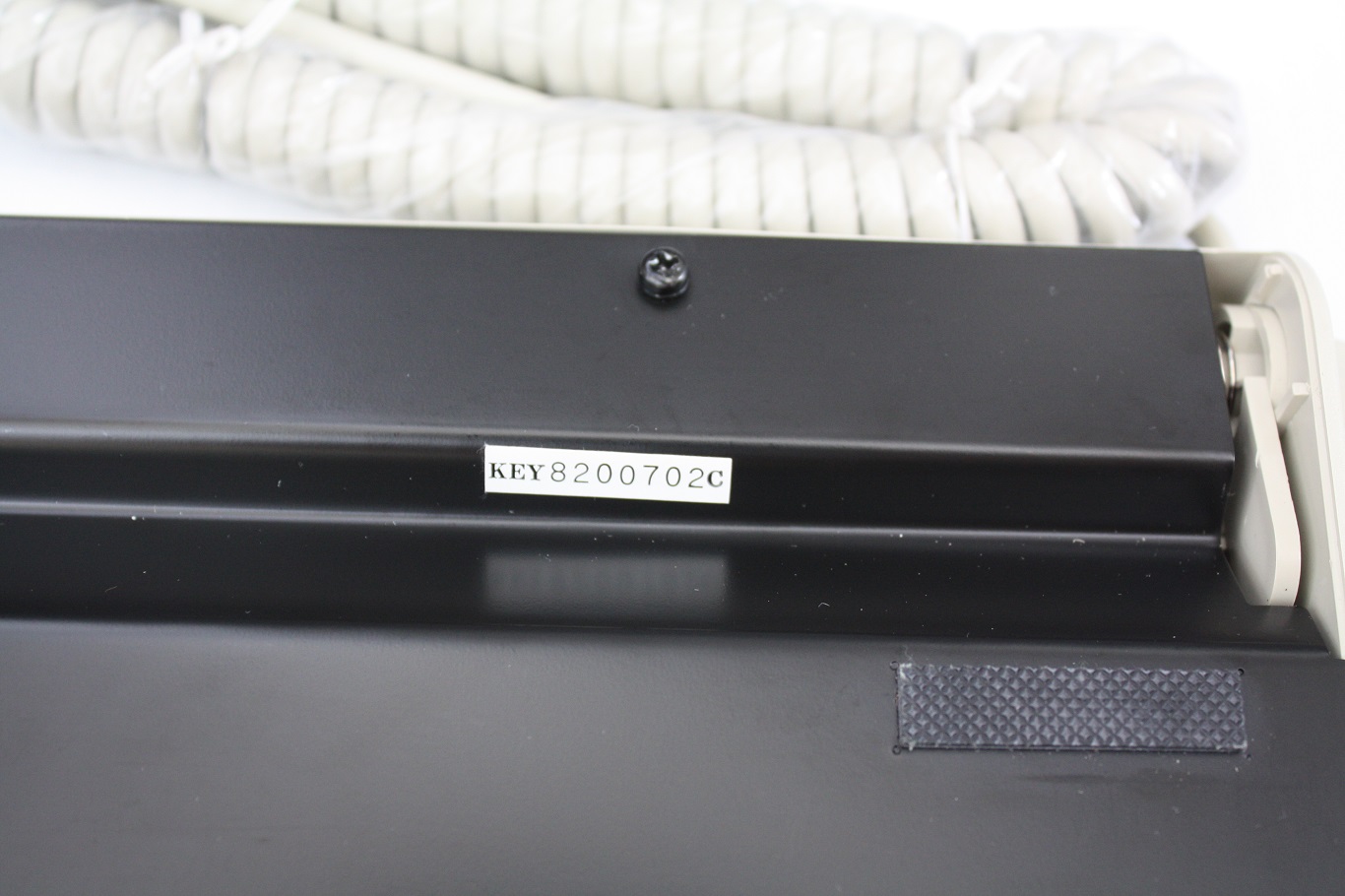 Computerland Blue Alps - back metal plate markings