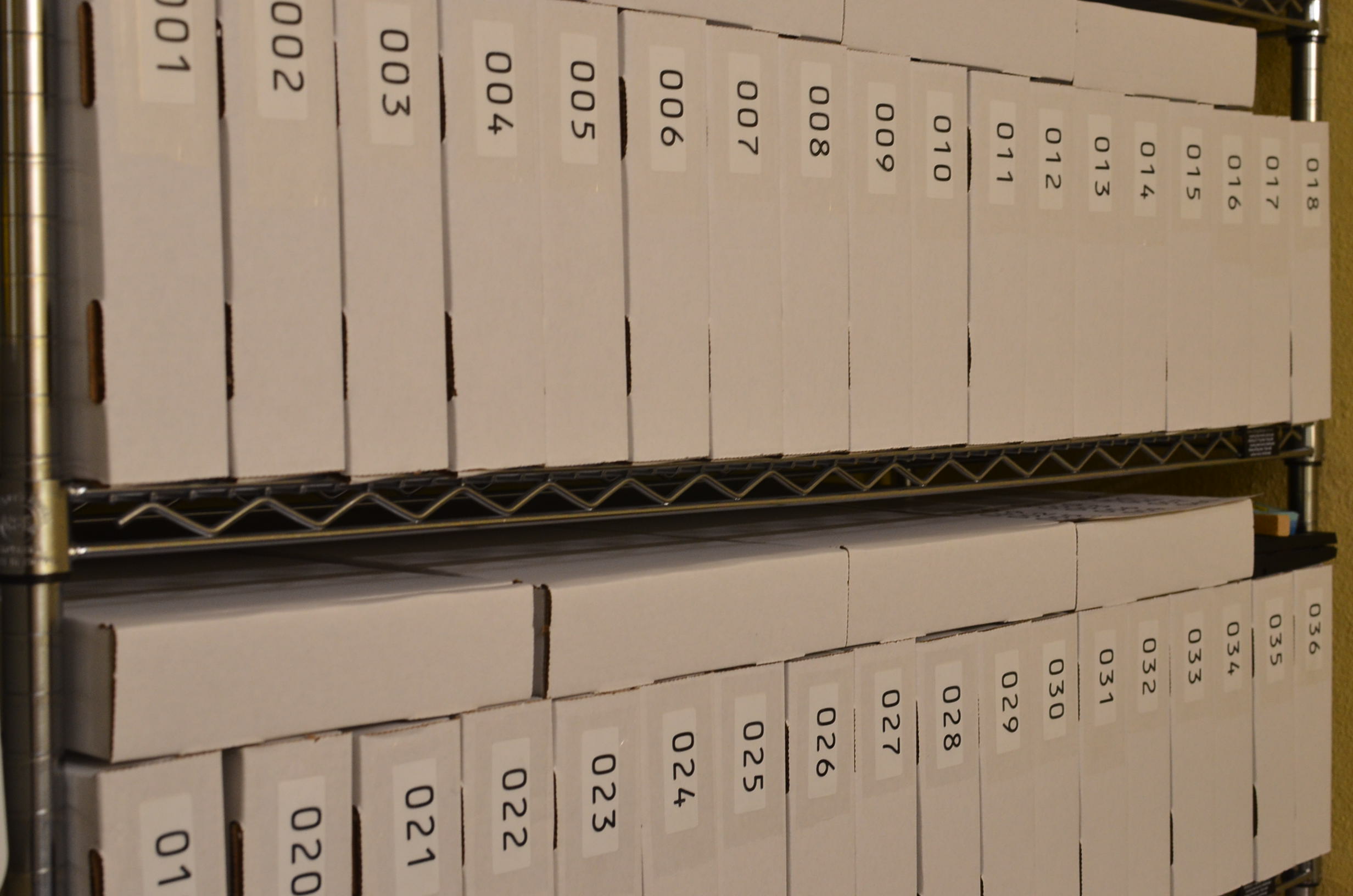 Archival keyboard storage. More dense than USPS flat rate boxes.