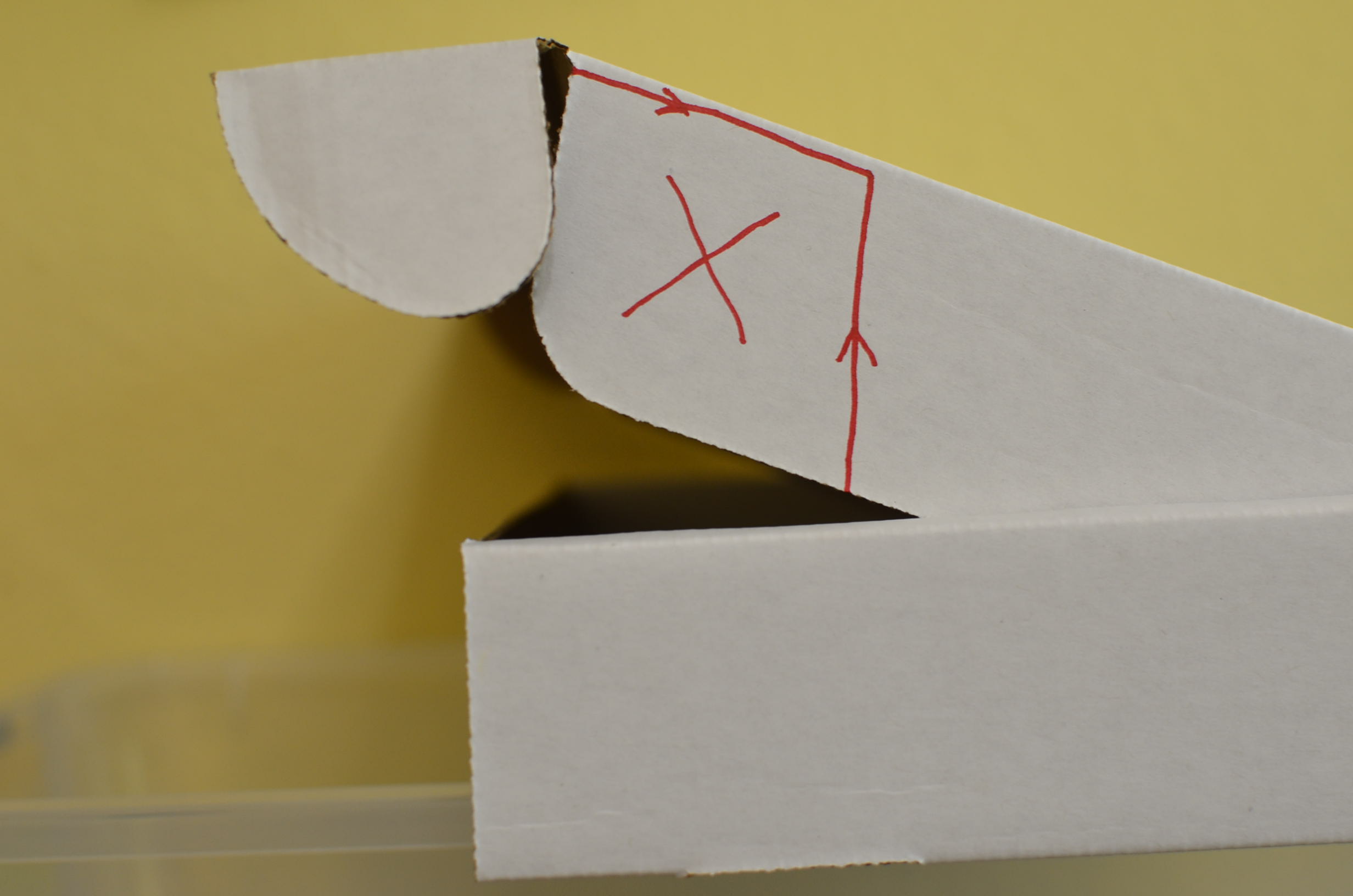 Box surgery, to create more clearance for locking flaps.