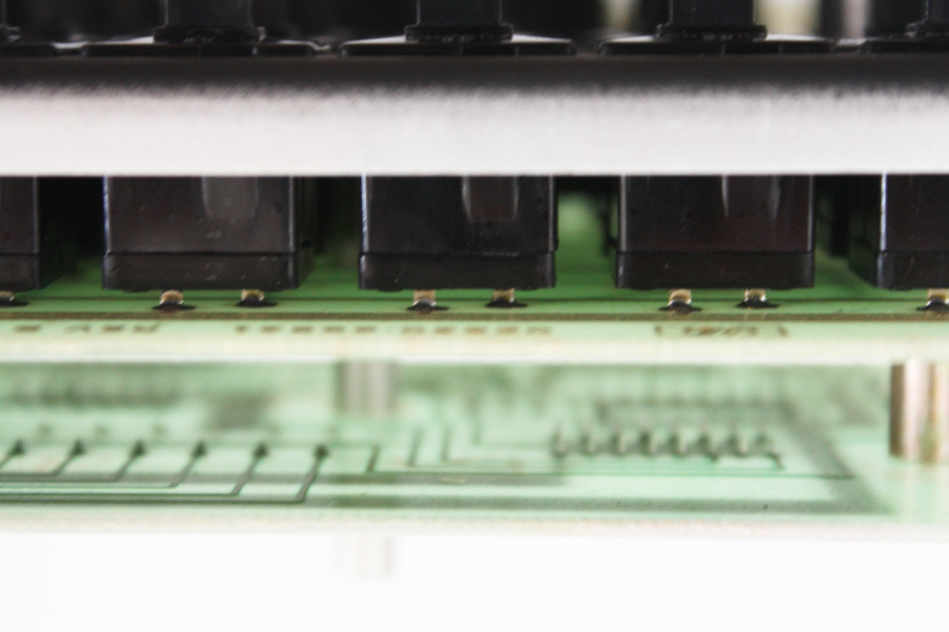 HP 9830A - key switch mounting on PCB