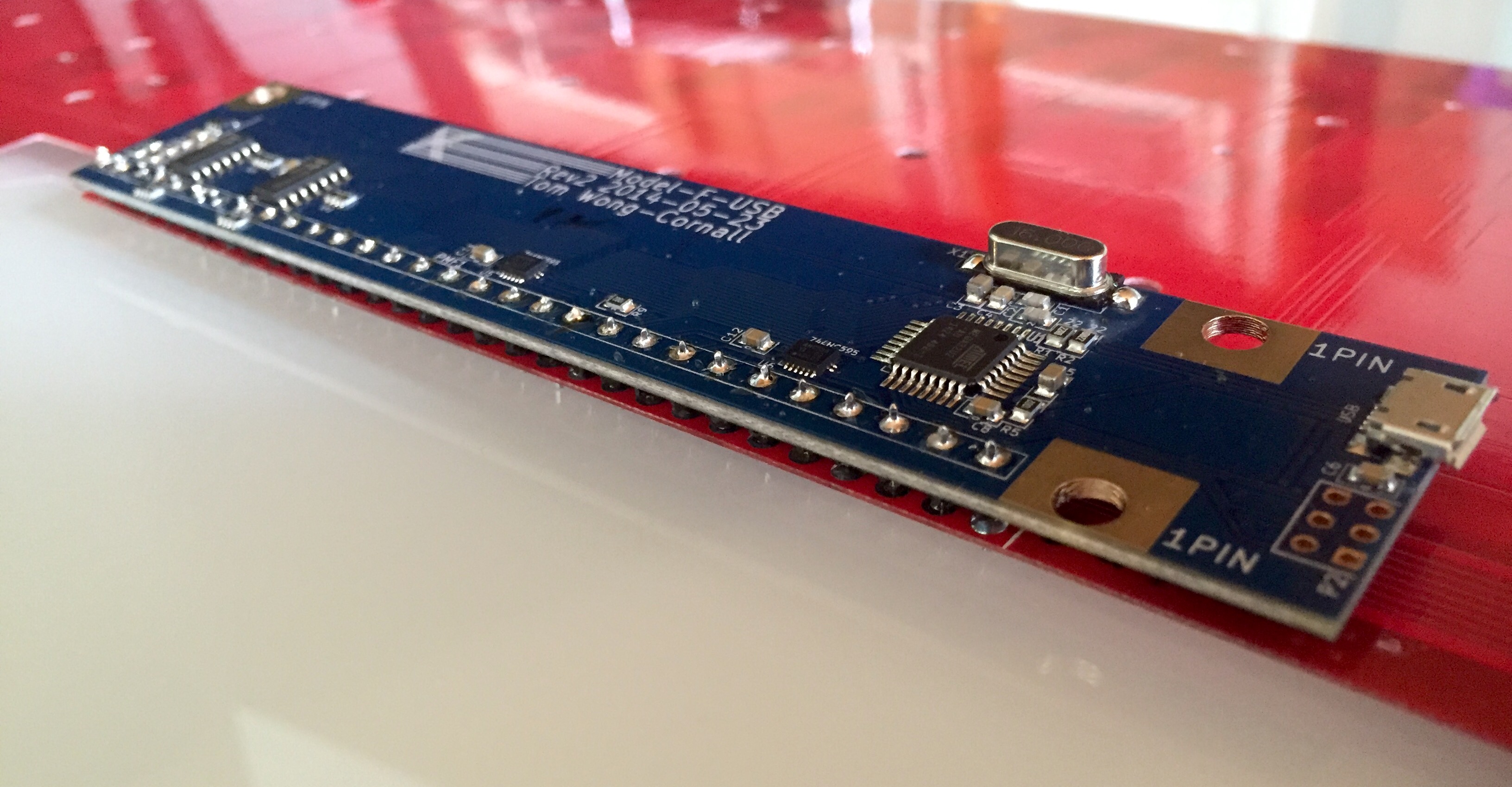 xWhatsit soldered directly to the back of the SSK PCB (inverted)