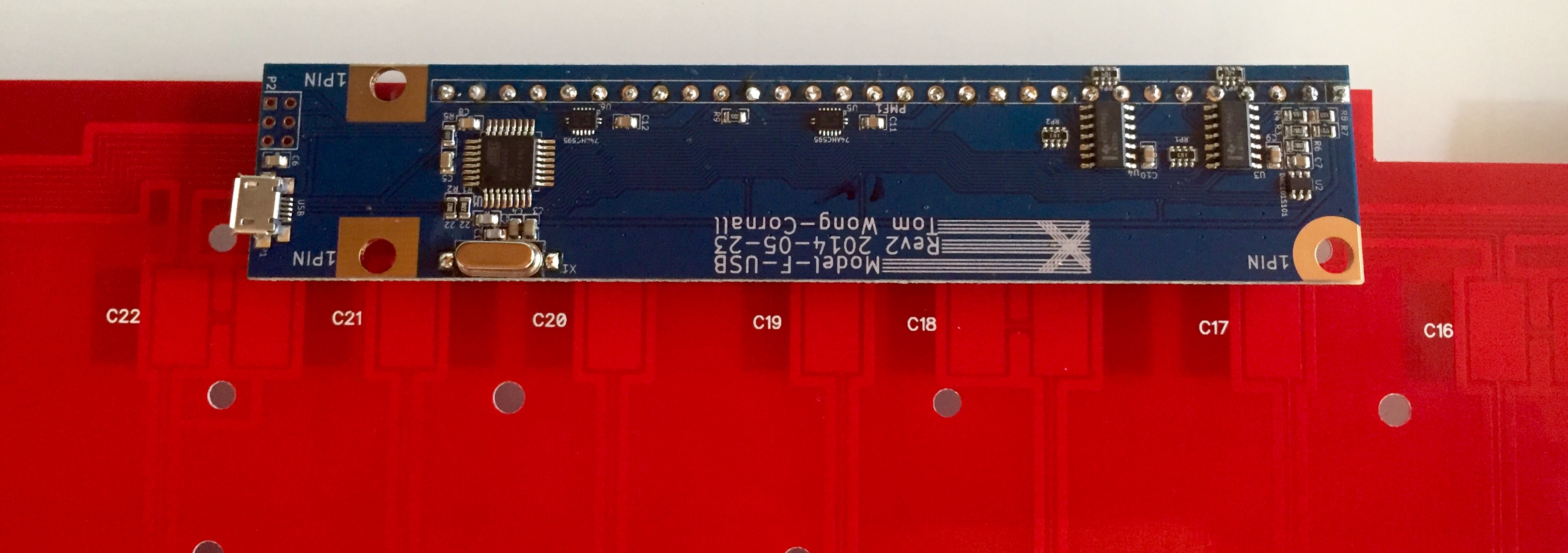 Easier to visualize the inverted positioning.  Nice thing about the xWhatsit is there is no &quot;solder side&quot;