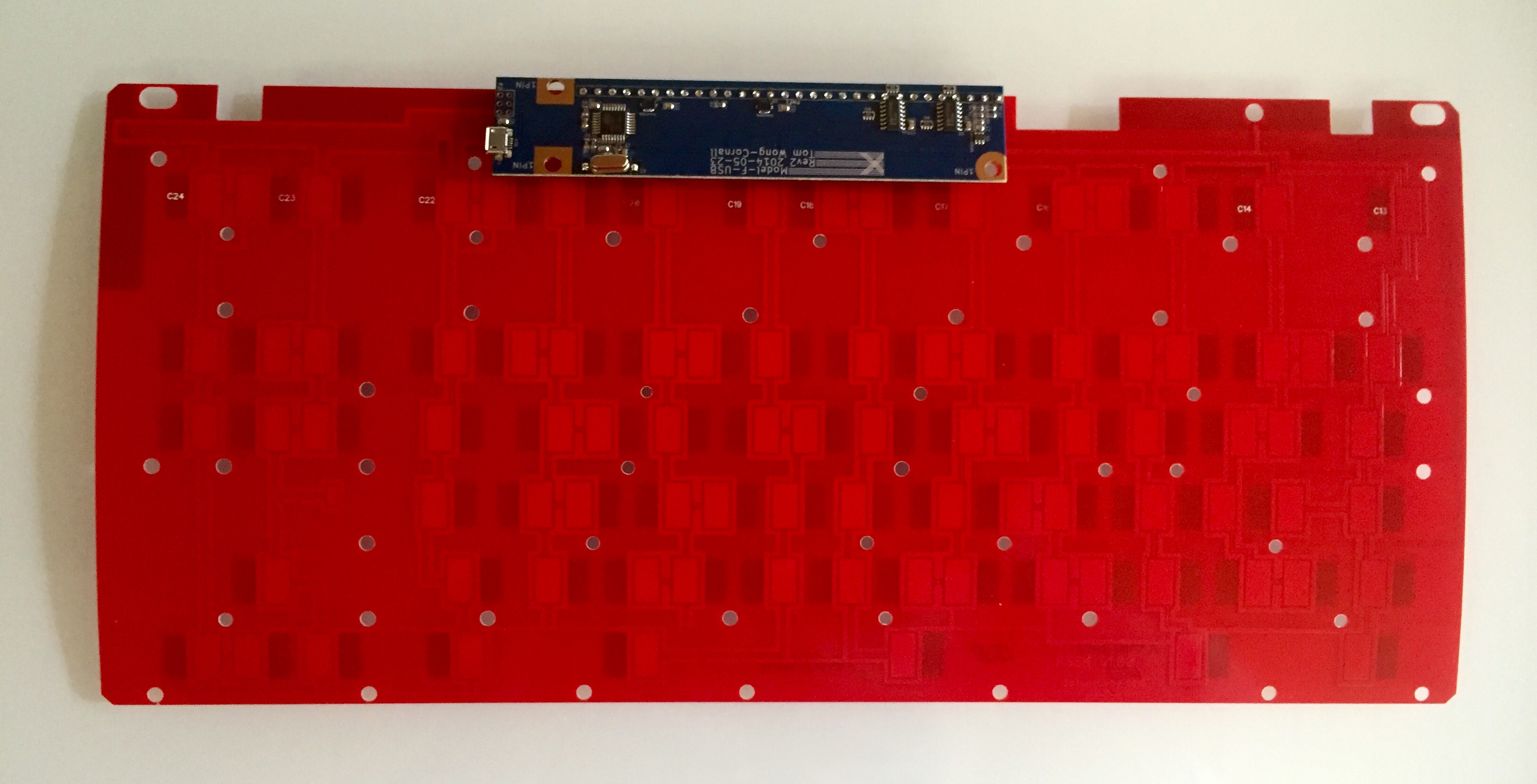 SSK PCB from the back