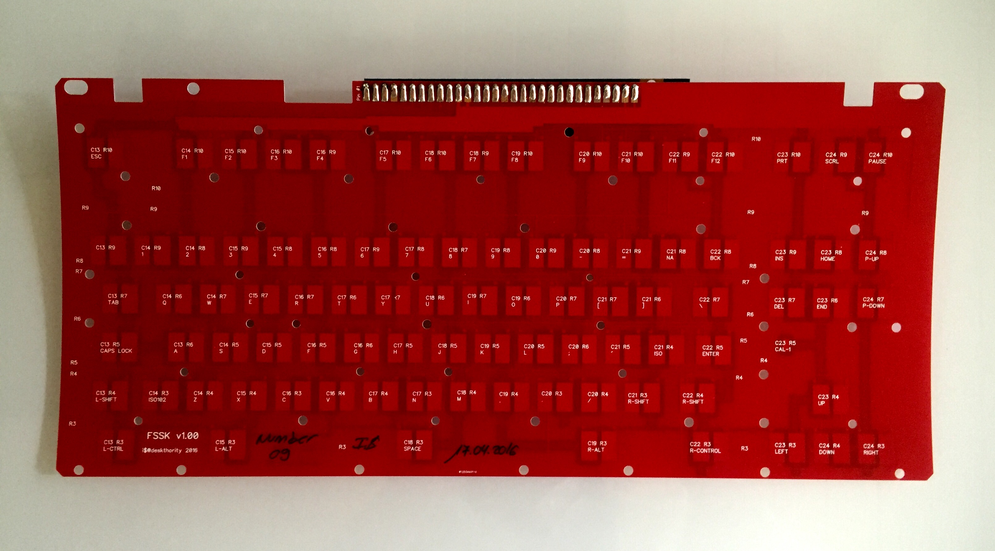 SSK PCB from the front